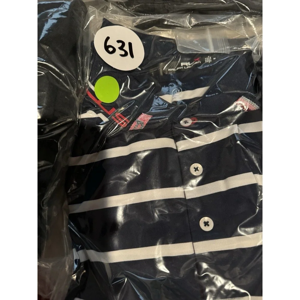 Ralph Lauren RLX Golf Polo Striped - USA 2018 - Men's Medium